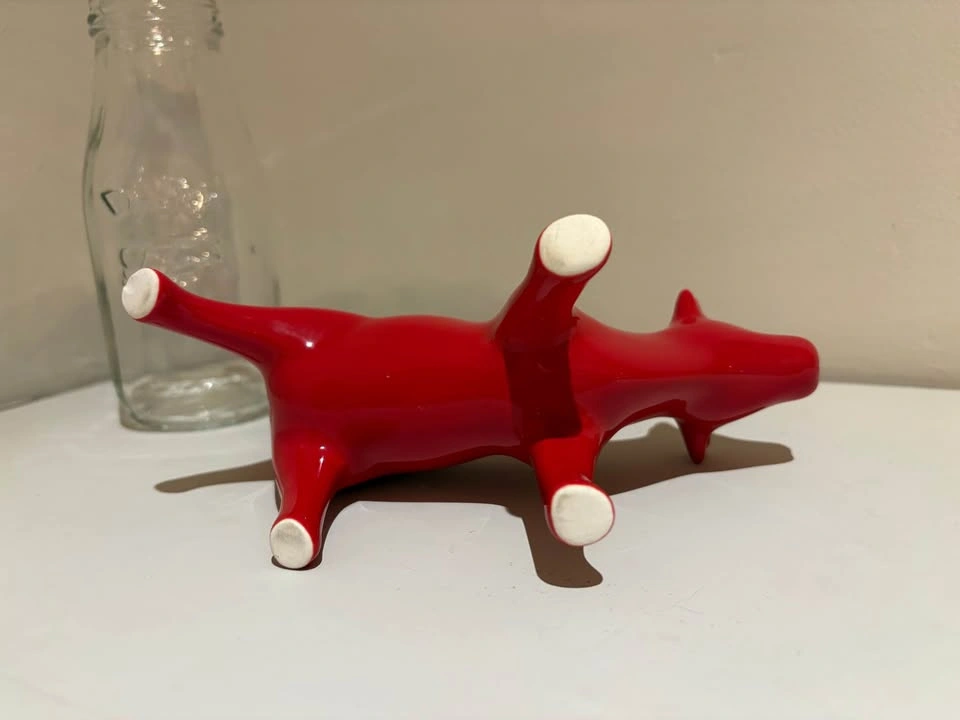 The Pioneer Woman "Flea Market" Red Cow Creamer - photo 4