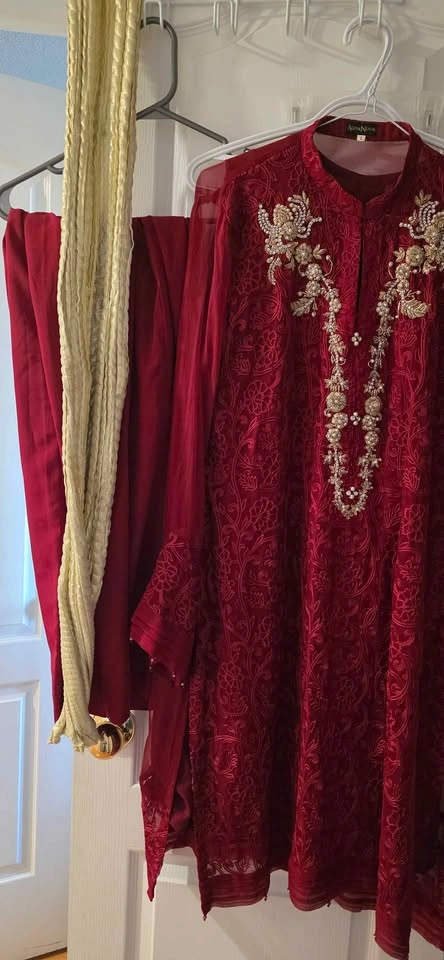 Beautiful Fancy Formal Pakistani Dress - photo 2