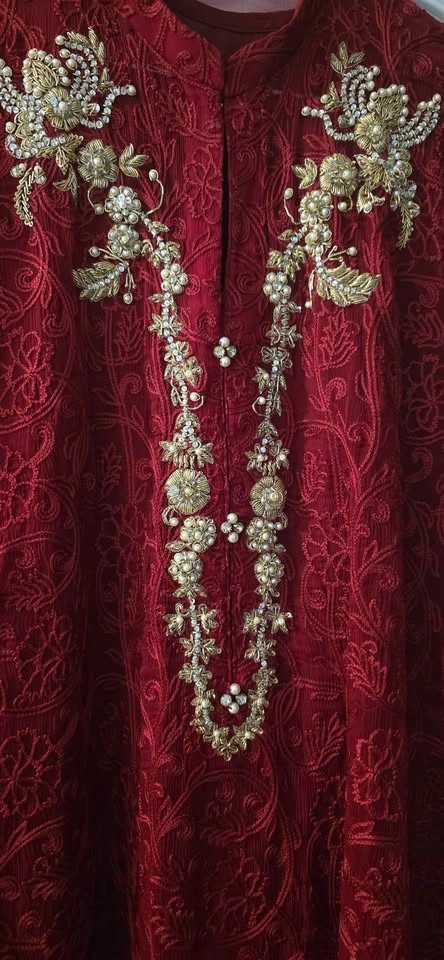 Beautiful Fancy Formal Pakistani Dress - photo 3