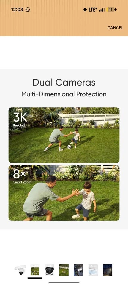Eufy Floodlight Outdoor Camera - photo 2