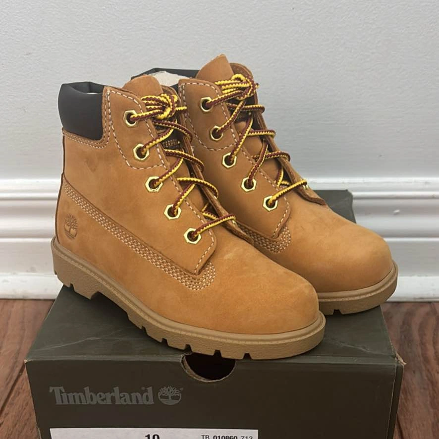 Timberland Toddler 6" Classic Waterproof Boots - Wheat