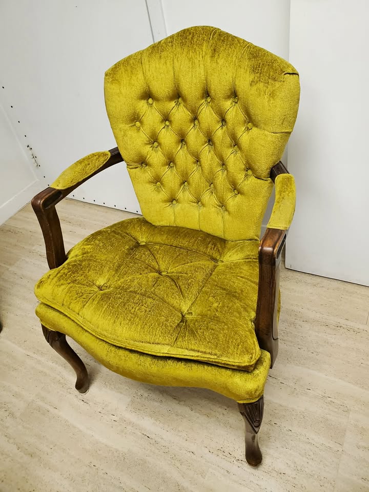 Vintage Bergère Chair