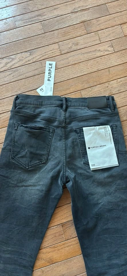 Purple Brand Grey Wash Jeans Size 32 New with Tags - photo 2