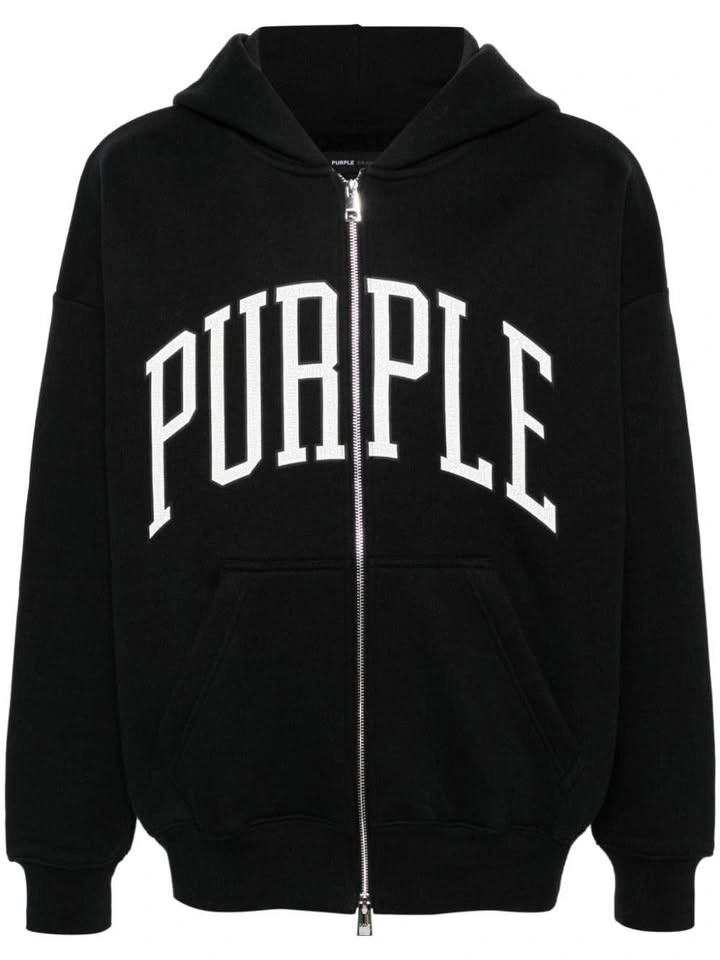 Purple Brand Zip Up Hoodie - photo 3