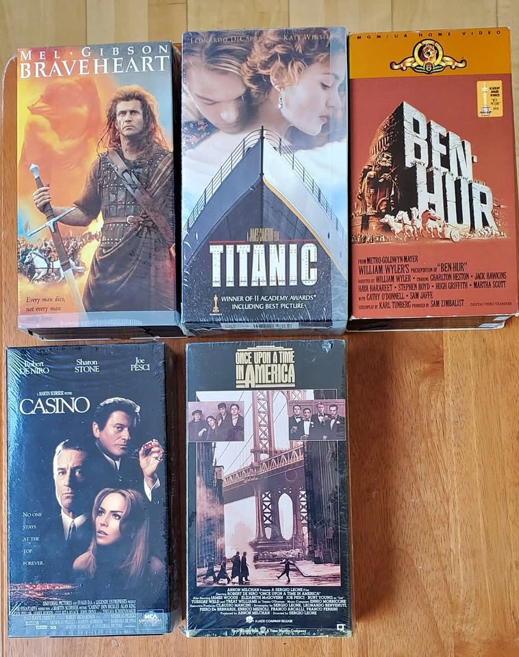 VHS Tapes for Sale - Excellent Condition
