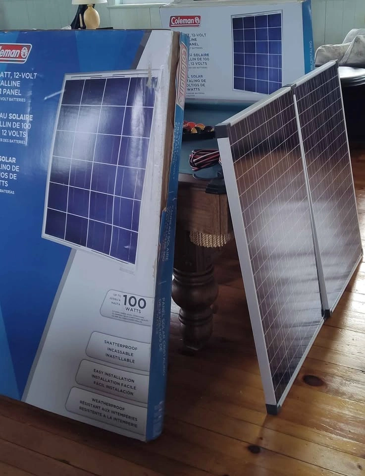 4x 100 Watt Coleman Solar Panels - photo 3