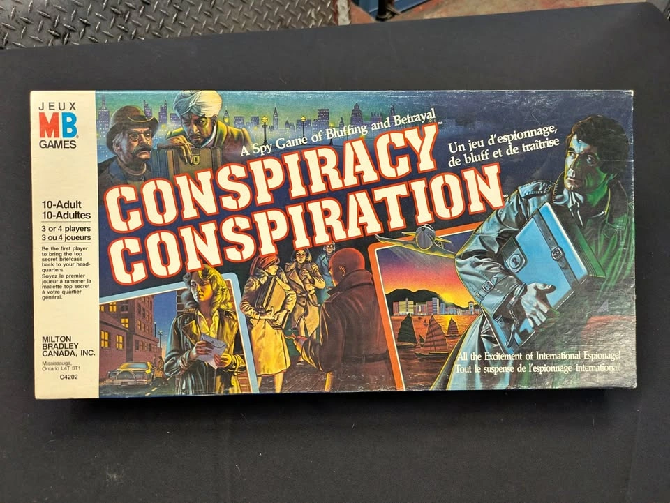 Vintage Board Games - Conspiracy - Make me an offer!