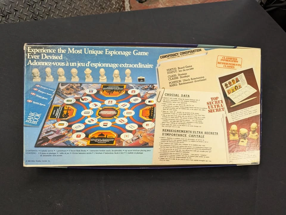 Vintage Board Games - Conspiracy - Make me an offer! - photo 5