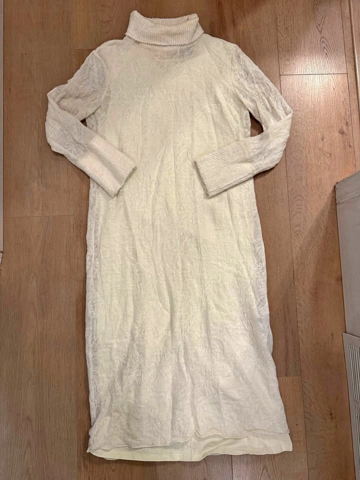 Wardrobe clearout! Brand new ZARA White Jacquard Straight dress