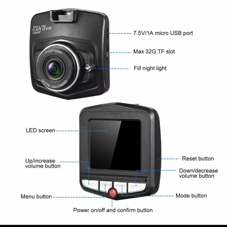Full HD Car DVR 1080p Dash Cam - photo 4