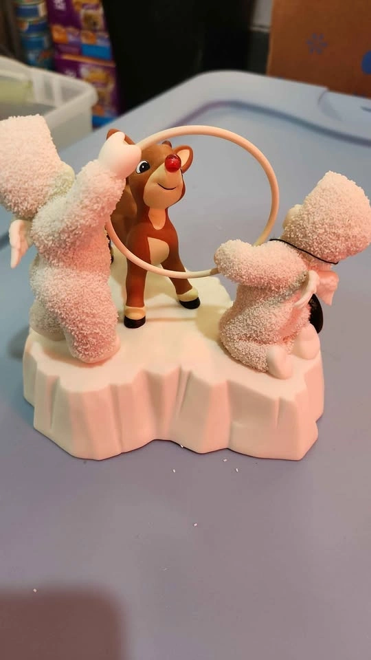 Snowbabies "Rudolph gets ready" - photo 3