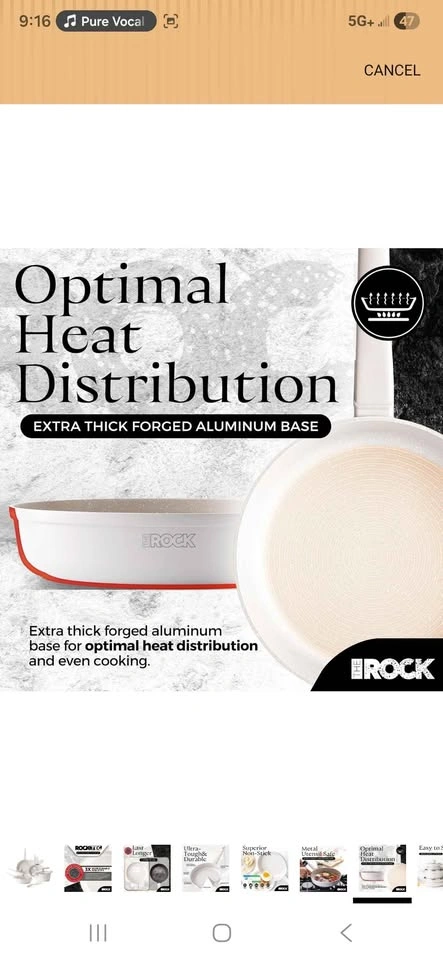 15-piece cookware set from The Rock Soho Collection in cream. - photo 4
