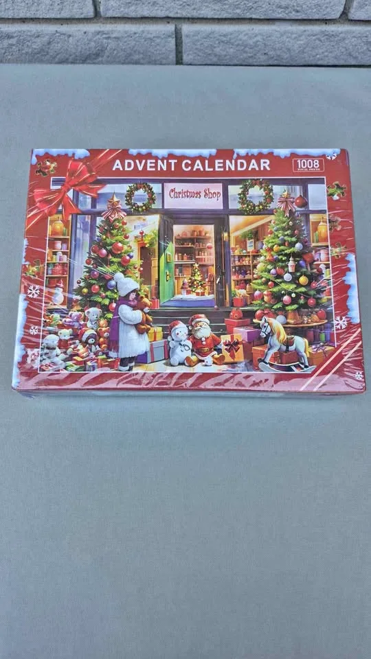 Christmas Advent Calendar Puzzles, 1008 pc thumbnail
