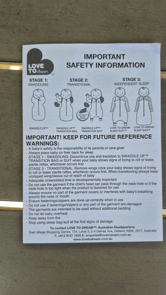 Love to Dream Swaddle NEW Small image indicator(5)