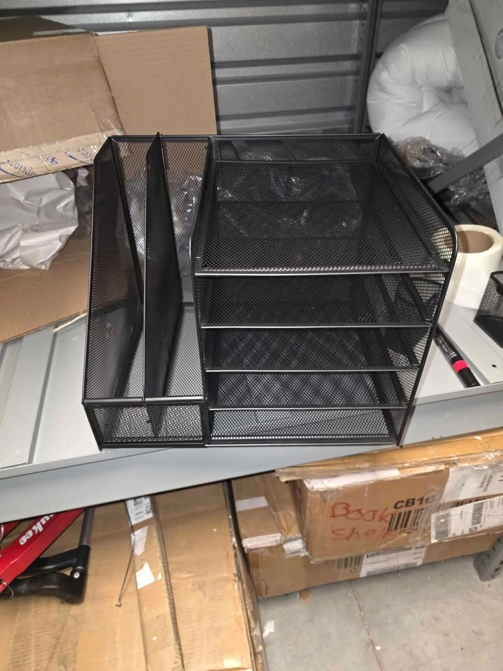 Blacks 15.55 in. x 10.2 in. Metal Desk Organizers - photo 4