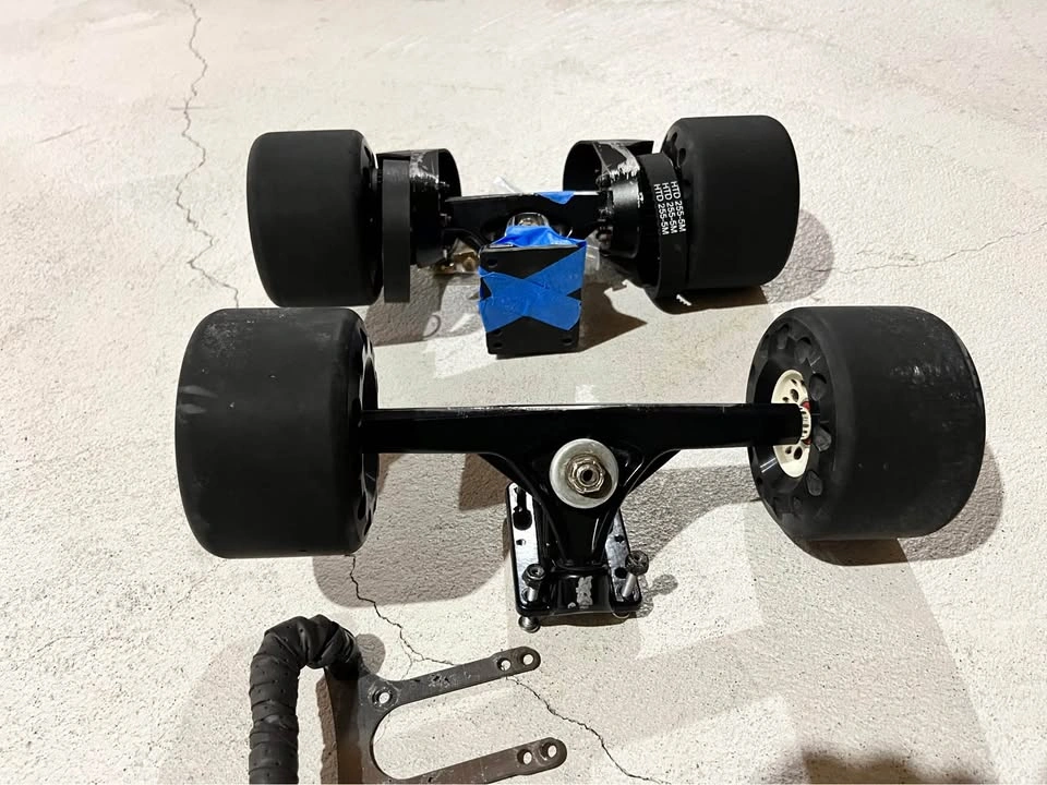 Meepo Voyager 105mm Cyclone Wheel Kit + Drivetrain - photo 2