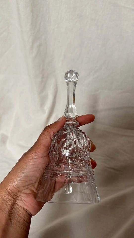 8” crystal dinner bell - photo 5