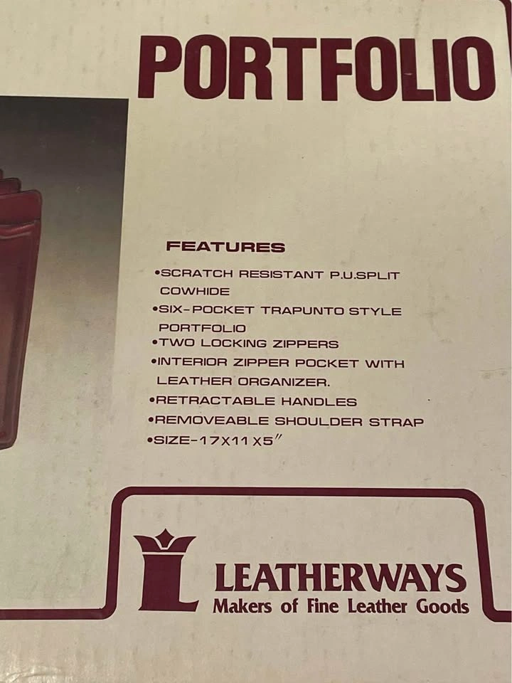 Vintage Leatherways Portfolio - photo 3