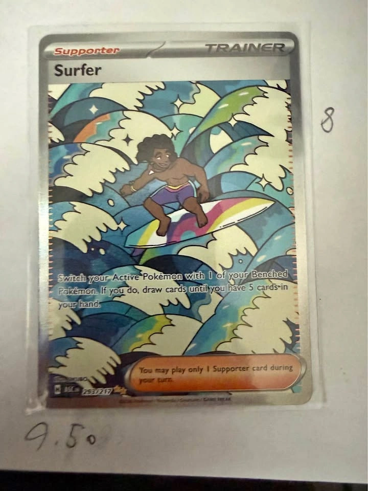 Pokemon TCG Surfer Card
