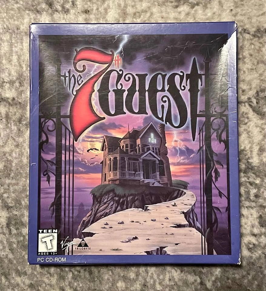 Vintage The 7th Guest mystery CD-ROM Game 1993