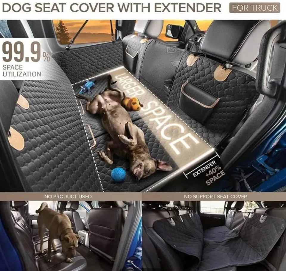 *NEW* XL Dog seat cover with extender image indicator(3)