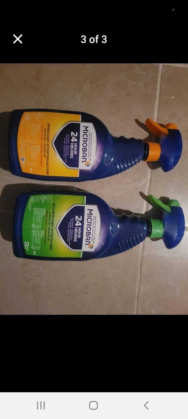 Moving sale 4 for $10 Microban Cleaner