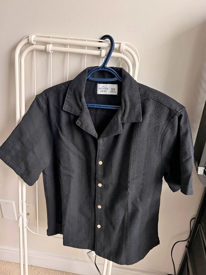 The Vacation Shirt (Black)