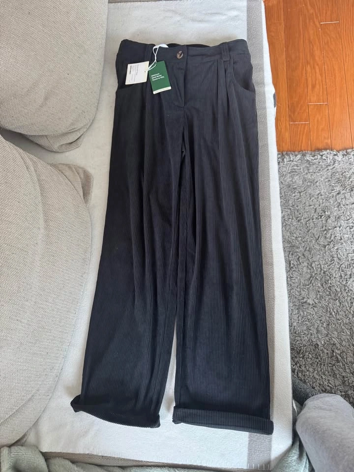 Halara Mid Rise Corduroy Casual Pants - photo 2