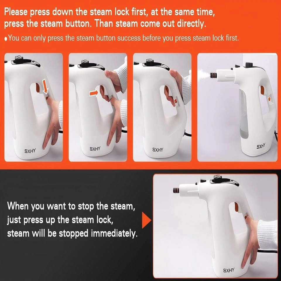 Handheld Steam Cleaner for Home Use - photo 3