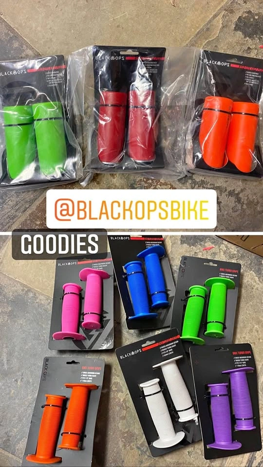 Colourful BMX Parts @ Harvester BMX