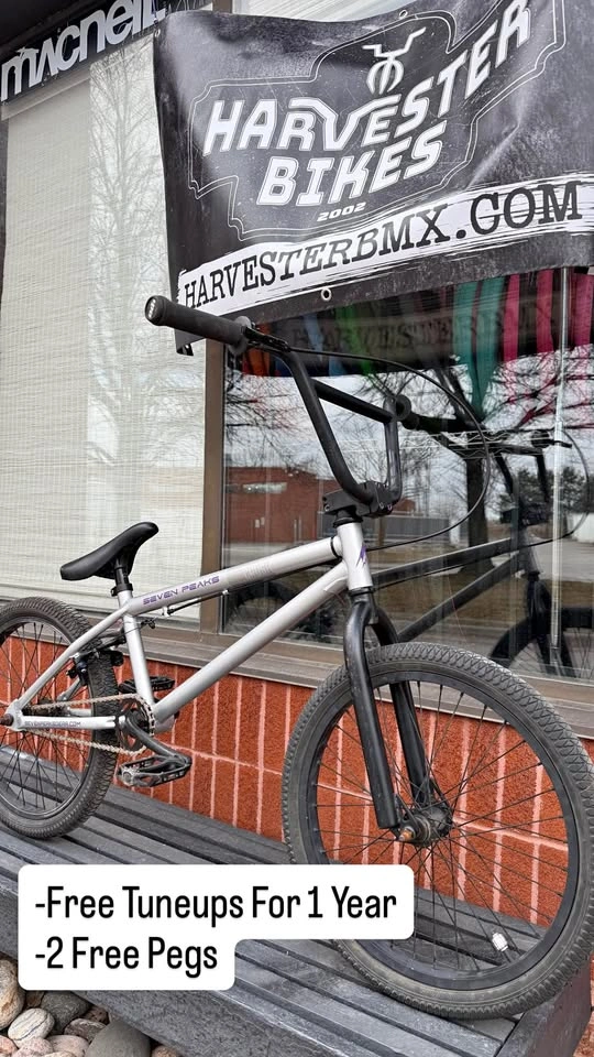 Seven Peaks Crush 20” BMX Bike @ Harvester Bikes (Free Tuneups F