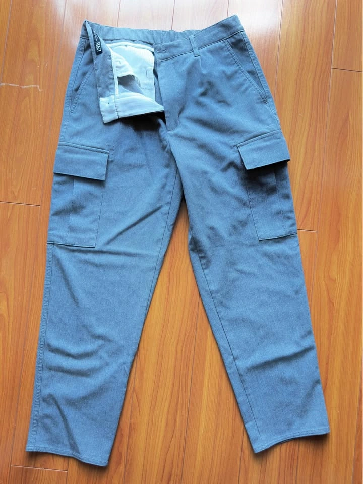 Zara Men's Pleated Cargo Pants - photo 4