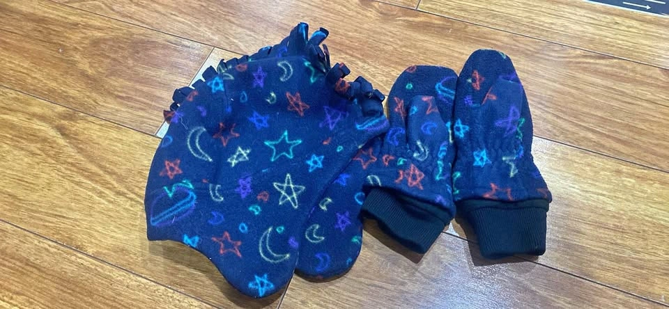 Ripzone Toddler Fleece Hat and Mitt Set