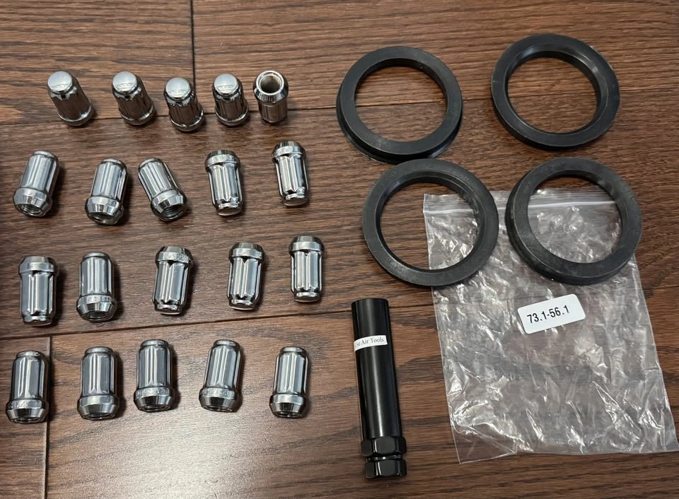 Wheel Installation Kit ~ 73.1 → 56.1 kit fits mainly Subaru - photo 2