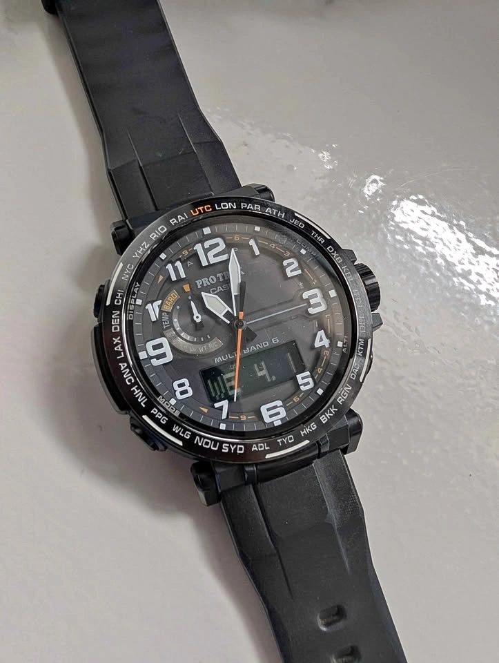 Casio Protrek 6600Y Solar Analog Watch
