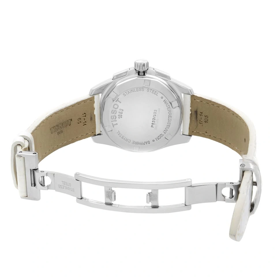 Tissot PRC 100 Diamond Bezel MOP Dial Quartz Ladies Watch T22.1. - photo 3