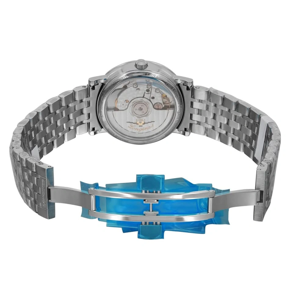Longines Elegant Steel Black Diamond Dial Automatic Ladies Watch - photo 5