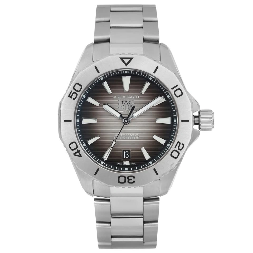 Tag Heuer Aquaracer 40mm Steel Black Dial Automatic Mens Watch W - photo 2