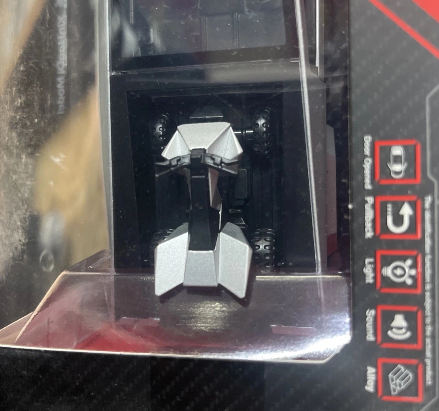Tesla Cybertruck Metal Model 1:32 - Silver Diecast Toy Car w/Lig - photo 2