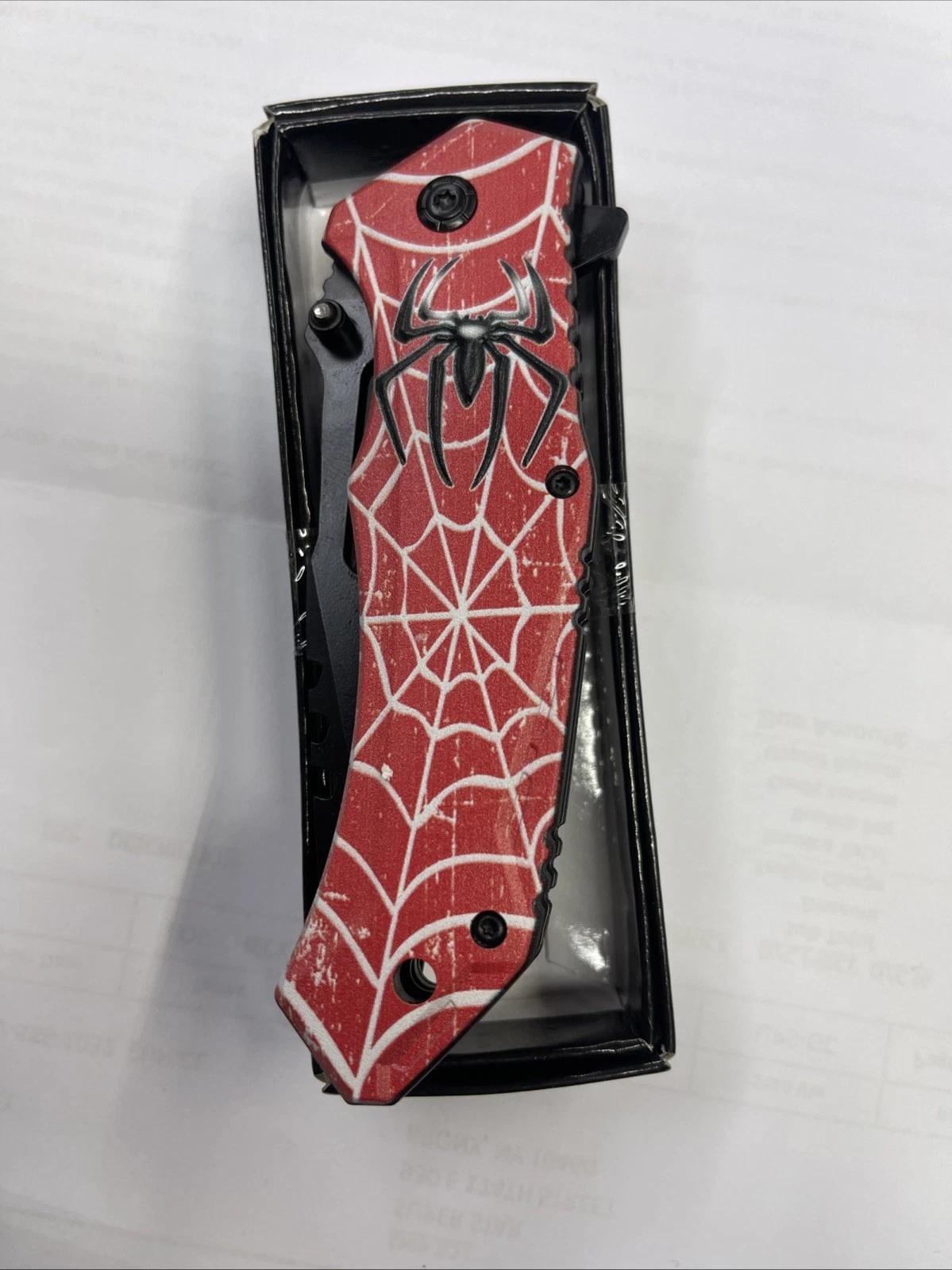 Spider-Man Spring Assisted Open Pocket Knife 9"