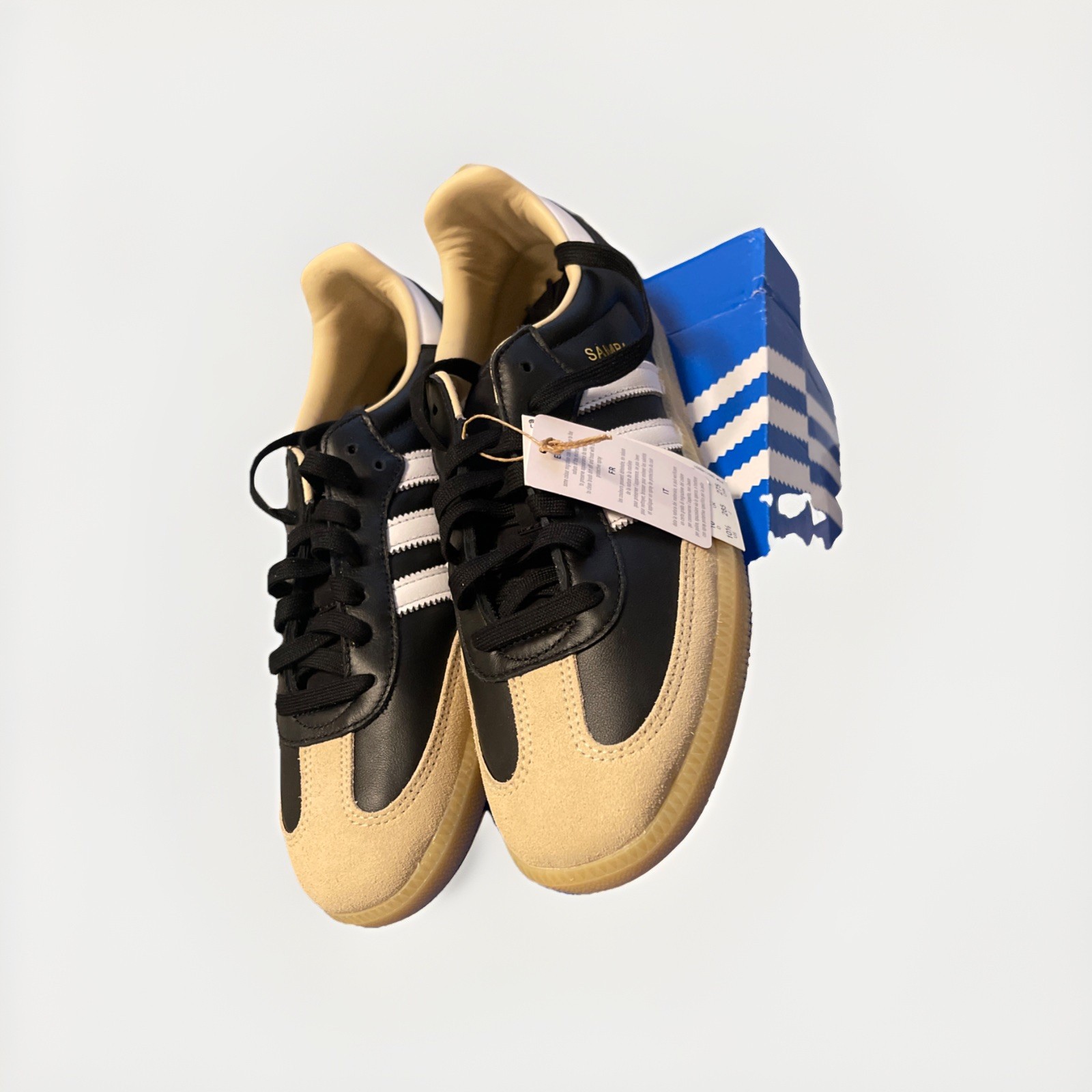 adidas Samba OG Men's Classic Style Shoes Black/White Gum - photo 3