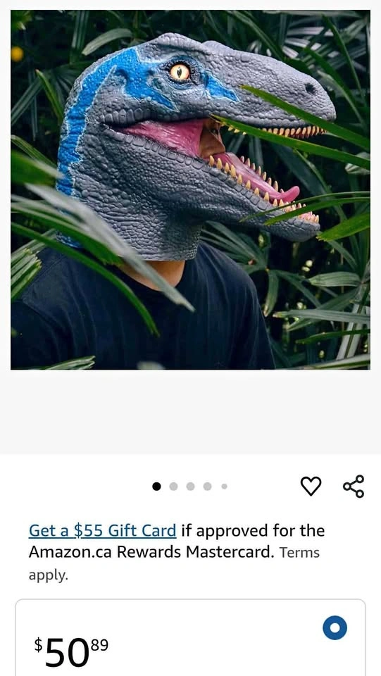 Dinosaur Mask