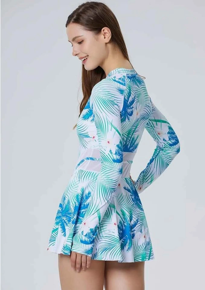 🌴 Brand New Tropical Swim Dress / Rash Guard - photo 3