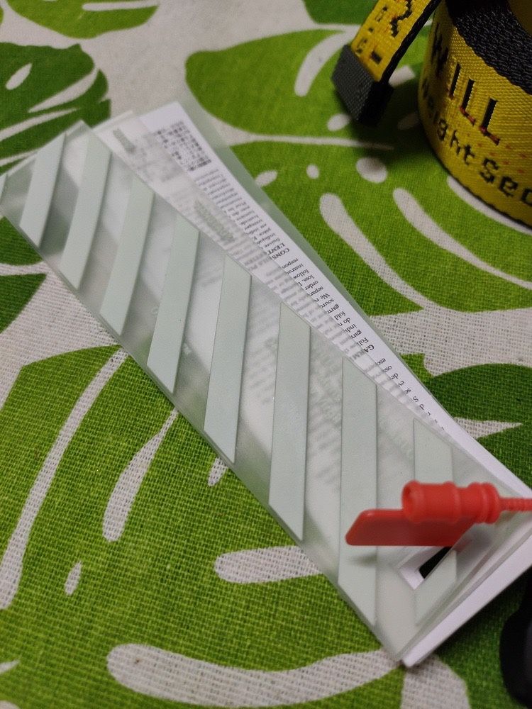 Off-White Nylon Industrial Yellow Belt - photo 4