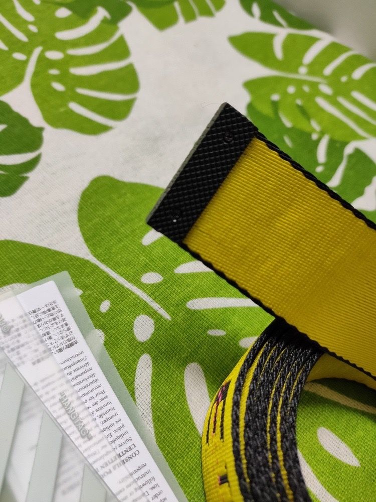 Off-White Nylon Industrial Yellow Belt - photo 5
