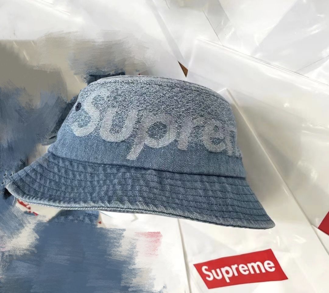 Supreme Fade Jacquard Denim Crusher