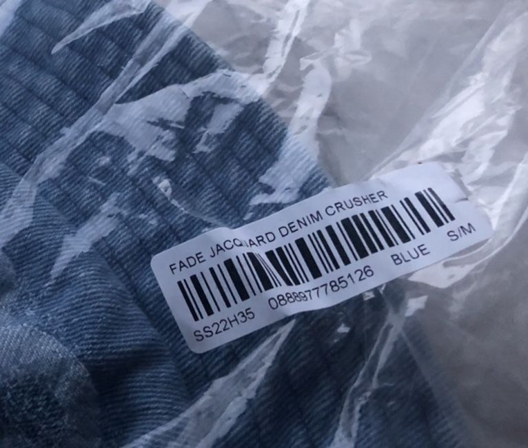 Supreme Fade Jacquard Denim Crusher - photo 5