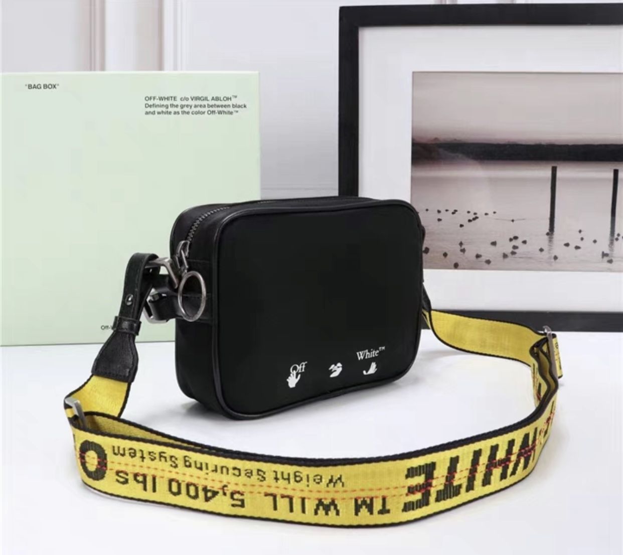 Off-White Crossbody Bags
