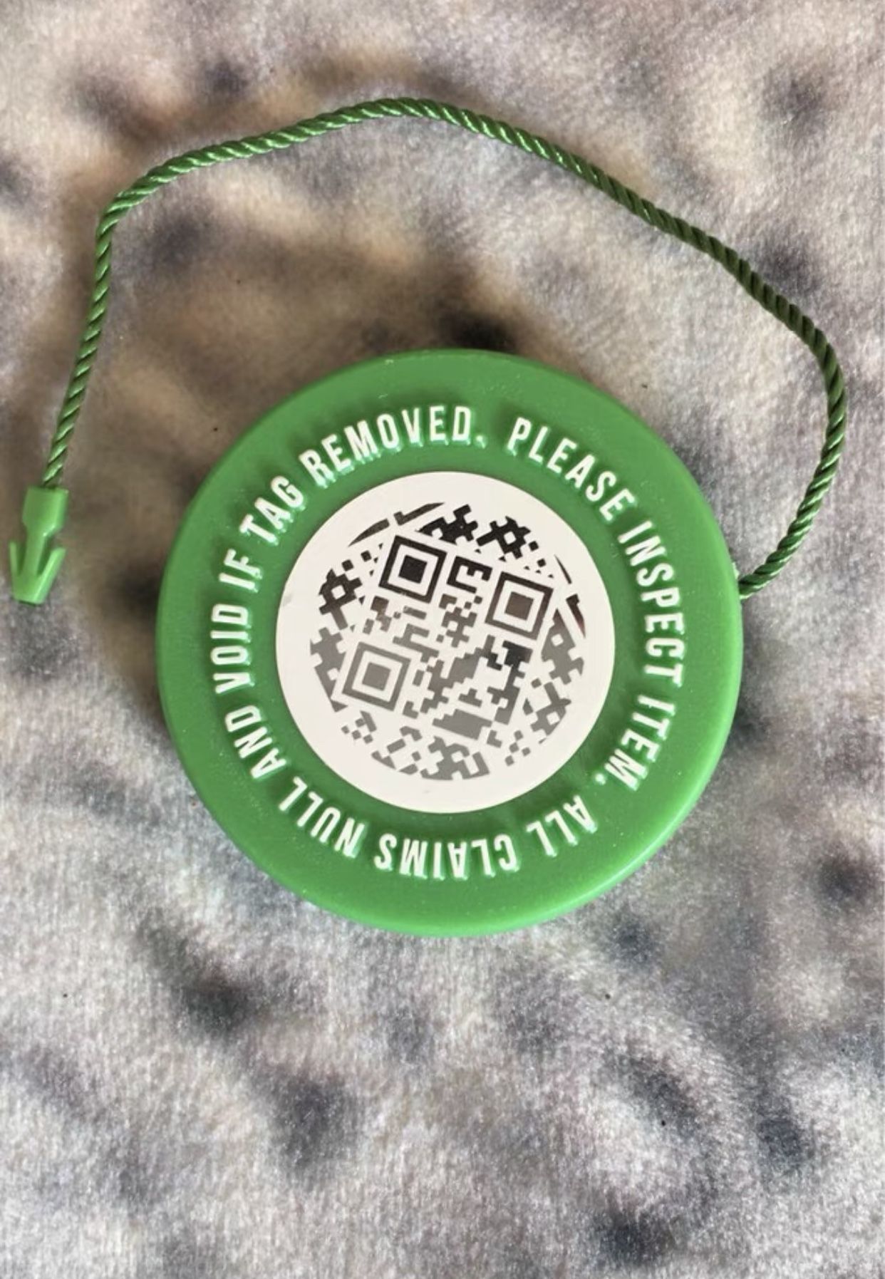 Authentic StockX Tag Sticker & Card - photo 3