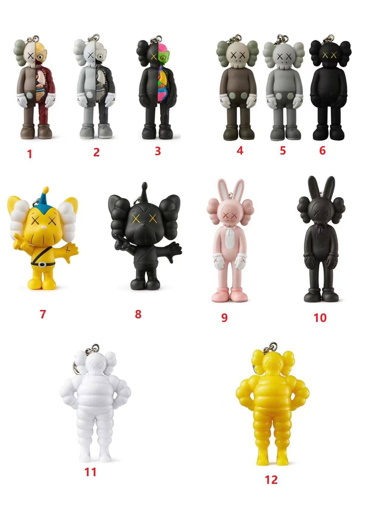 Kaws Tokyo Keychain
